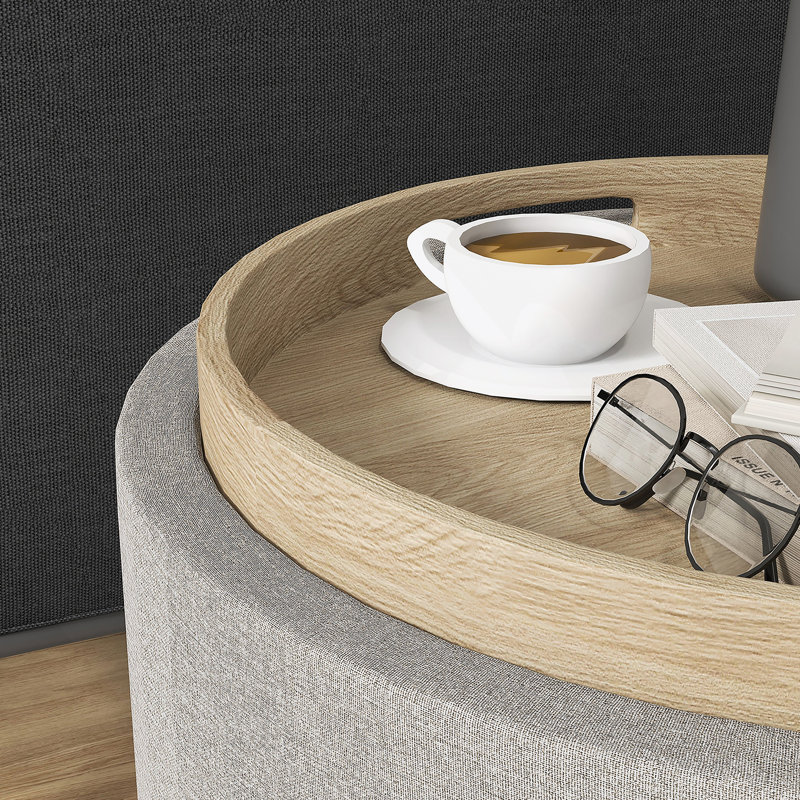 Table basse avec repose-pieds HOMcom