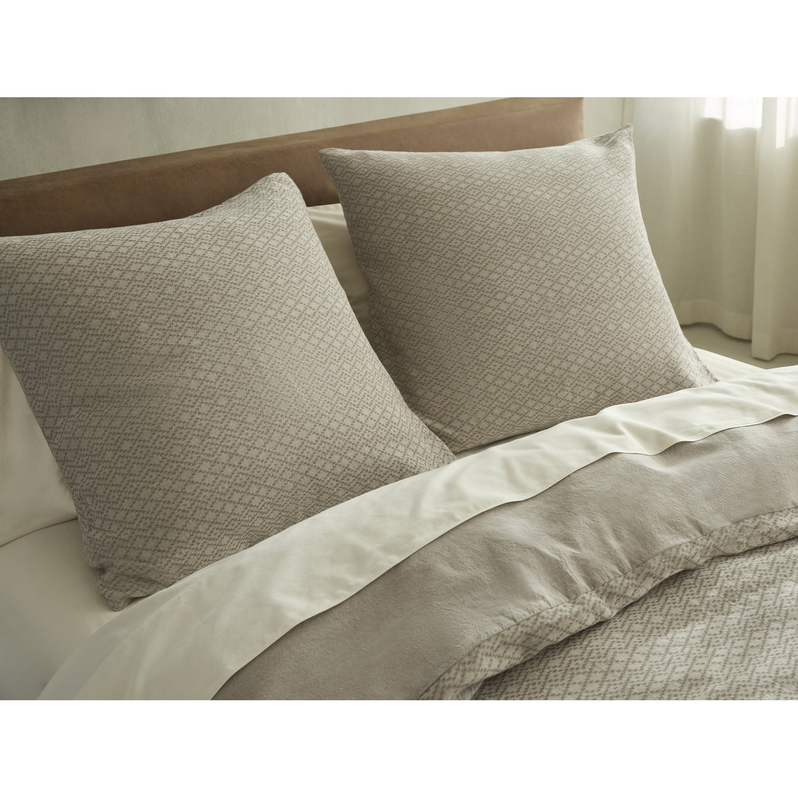 Capitola Cotton Duvet Cover, Full/Queen Duvet Cover