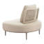 Chaise d'appoint beige