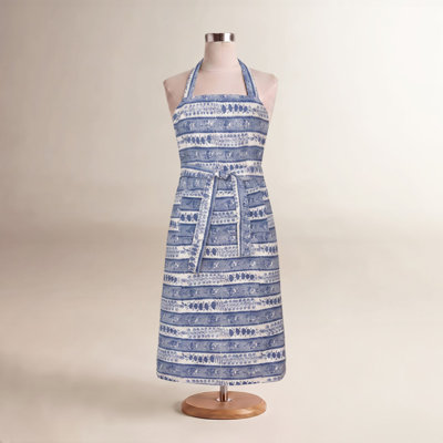 Charlemont Floral Cotton Bib Apron