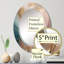 Broglen - Miroir mural moderne ovale-447713016