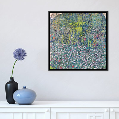 « jardin landscape on the hill » par gusta klimt,, art mural sur toile