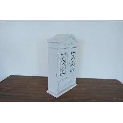 Como Solid Wood Wall Organizer