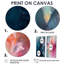 Chinwe - impressions sur toile bleues-114714338-114714341-114714347