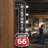 Trinx Historic Route 66 Vintage LED Marquee Sign Wall Decor - 2.2" x 1.6" x 1.6"