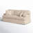 Pike 85" Rolled Arm Slipcovered Sofa with Reversible Cushions-92973062
