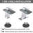 Single-Hole Single-handle Bathroom Faucet with Drain Assembly