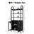 71'' H Arched 6-Tier Storage Bookcase-1476979711