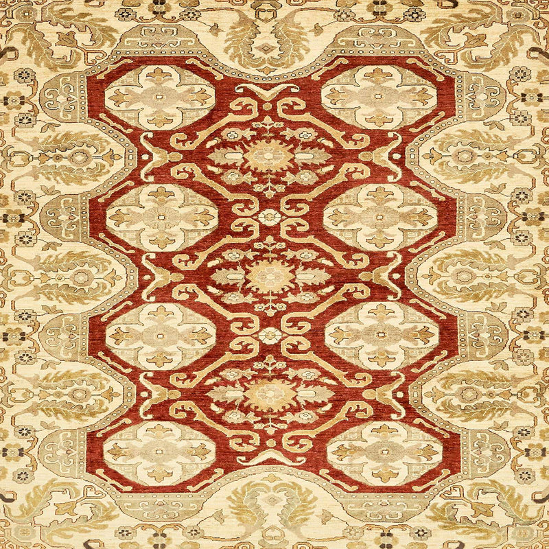 Abstract Indoor Rug, Square 8'