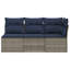 62cm Wide Patio Sofa with Cushions