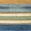 Sheffield Striped Handmade Tufted Wool Blue/Beige/Green Area Rug-10713880
