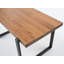 Table basse rustique en bois massif 39 po Furnish Home Store Paris, parfaite pour ajouter charme et fonctionnalité aux salons.