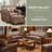 Escobar 67" Round Arm Loveseat-93722668