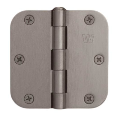 3.5" H × 2" W Butt/Ball Bearing Pair Door Hinges