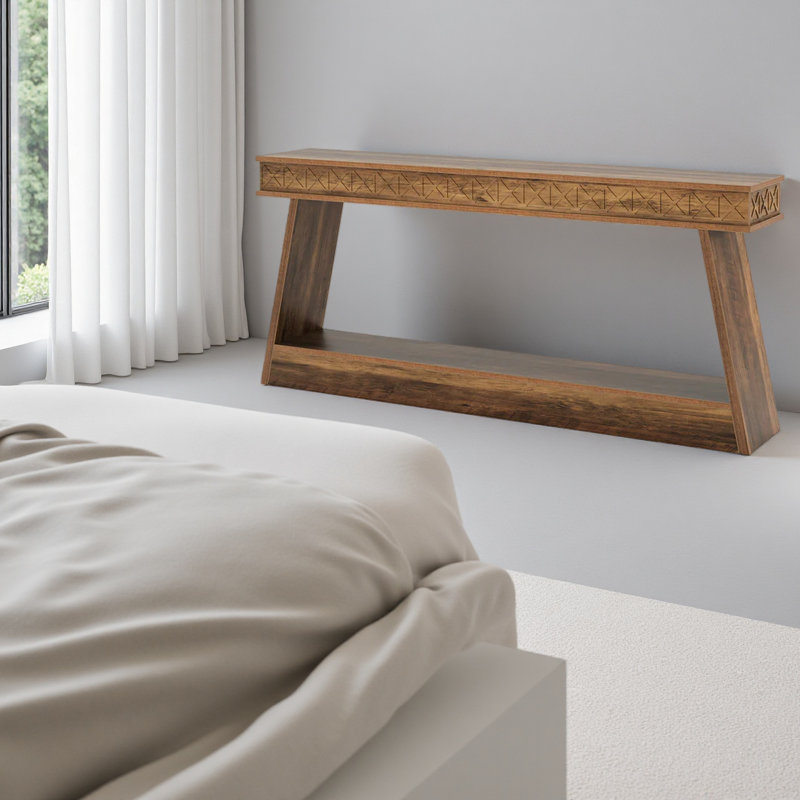 Two-Tiered Sofa Table,Versatile Entryway Table