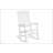 All-Season Outdoor Rocking Chair, Sturdy HIPS Material With 304 Stainless Steel Accessories For Durability And Comfort.-1182208200