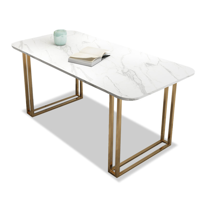 Table de salle à manger Nordic, H 29,53 po x L 55,12 po x l 27,56 po