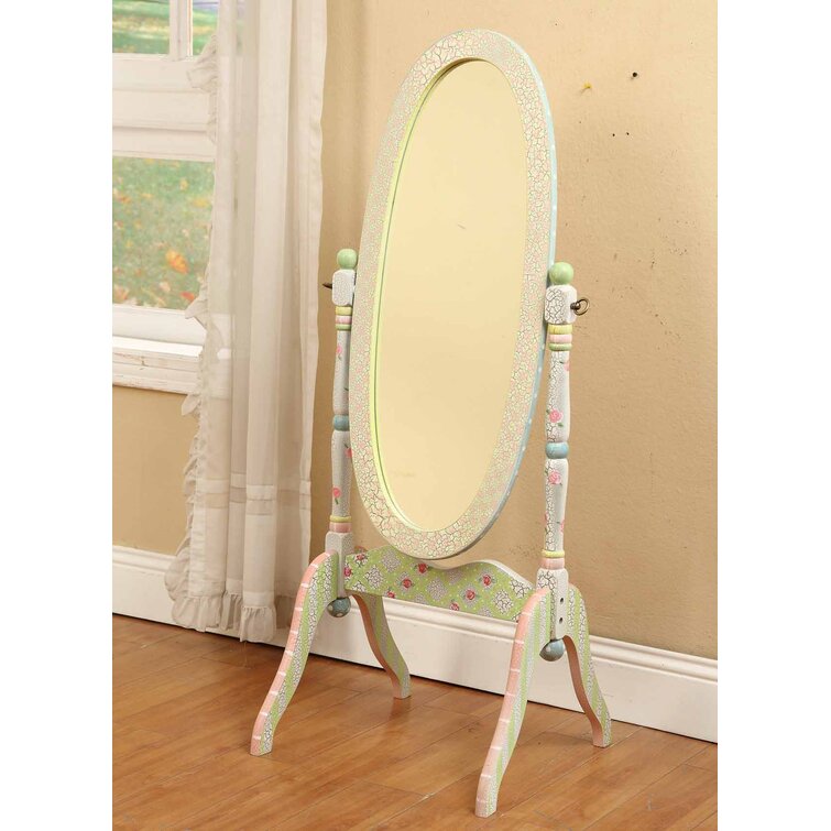 Fantasy Fields by Teamson Kids Crackled Rose Cheval Mirror & Reviews