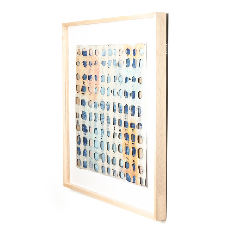 Zen III Painting by Stef Bauer, 48" H x 48" W x 2.5" D