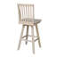 Hirz Swivel Solid Wood Counter Stool-43730168