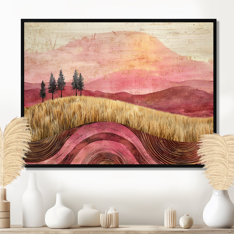 Granston - Landscapes Wall Art, H 12 po x l 20 po, Avec cadre, Noir, noir, noir, noir
