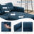 Assunta 104 Wide Sofa & Chaise-1786962838
