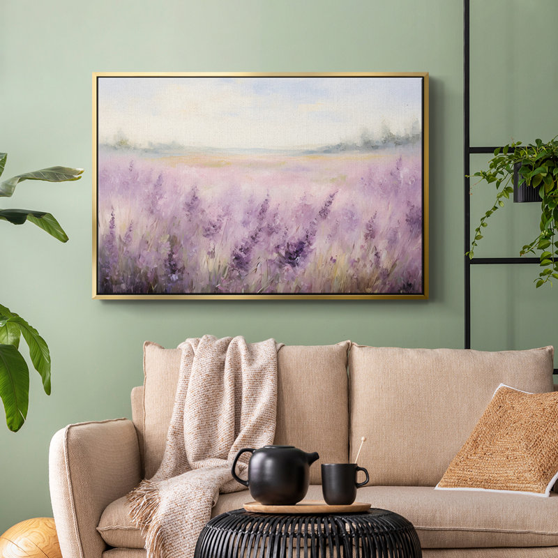 "Vintage Landscape - DLLXVII" sur toile, Or, H 27 po x l 41 po