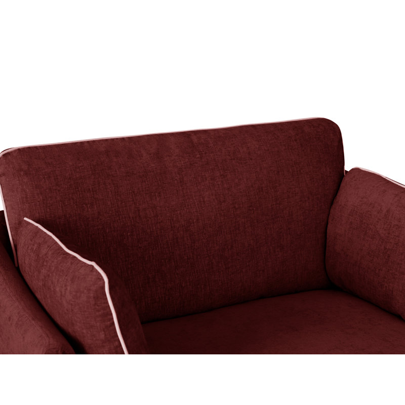 Méridienne l 51 po, Rouge
