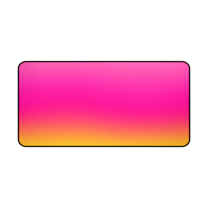 Polyester Desk Pad, 14.4x12.1