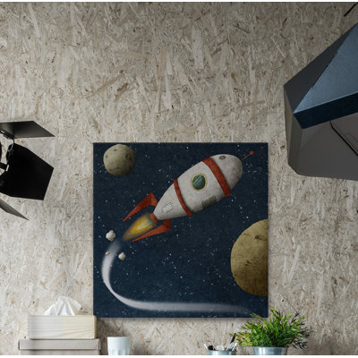 Giovanna Spaceship Adventure - Painting on Canvas