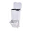 49 Litre Step-On/ Hand Press Tresh Can