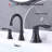 Bathroom faucet with 360 degree turn spout-115745185