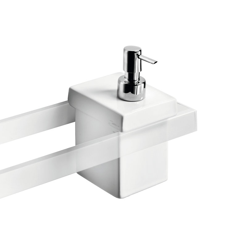 Skuara 2 - Piece Bathroom Hardware Set, 23.6" L, Drill and Screw Mount