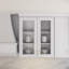 Armoire murale en verre 30 po x 12 po x 30 po facile à assembler NON incluse
