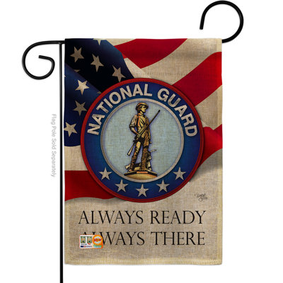 Double Sided 18.5'' H x 13'' W Burlap Garden Flag