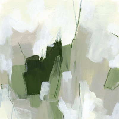 «Emerald Fragment I» par June Erica Vess - peinture sur toile tendue