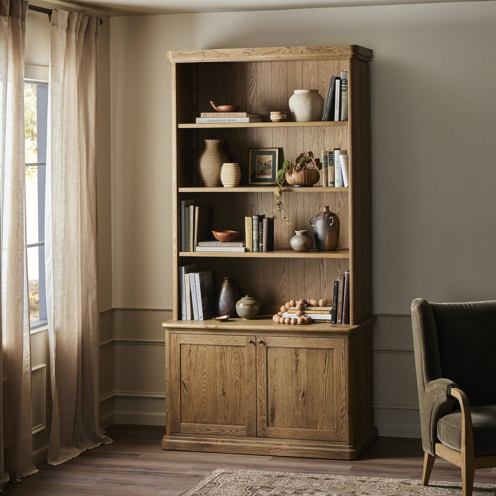 Dumont Small Cabinet, Brown