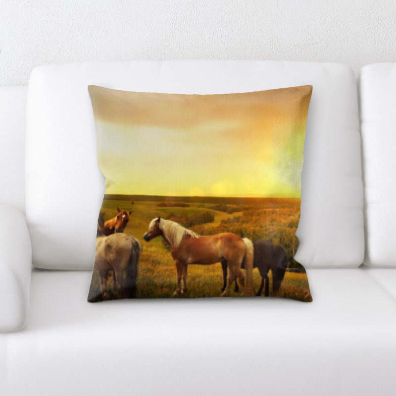 Laird Microsuede Reversible Throw Pillow