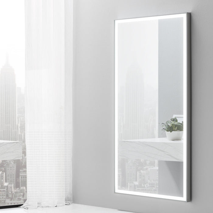 Flat Wall Mirror, 35" H x 48" W