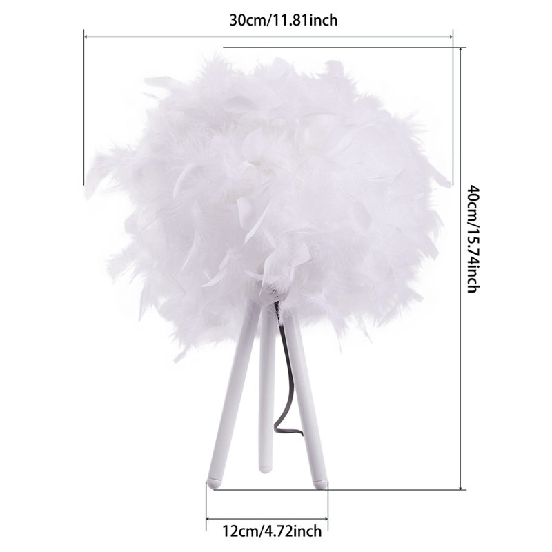 Aiumu Tripod Table Lamp, White