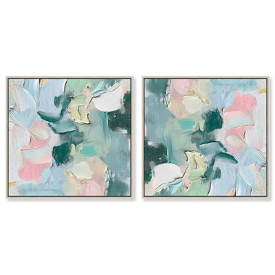 «Sprout of Life I Set Canvas Modern Trendy Art» par Art Remedy