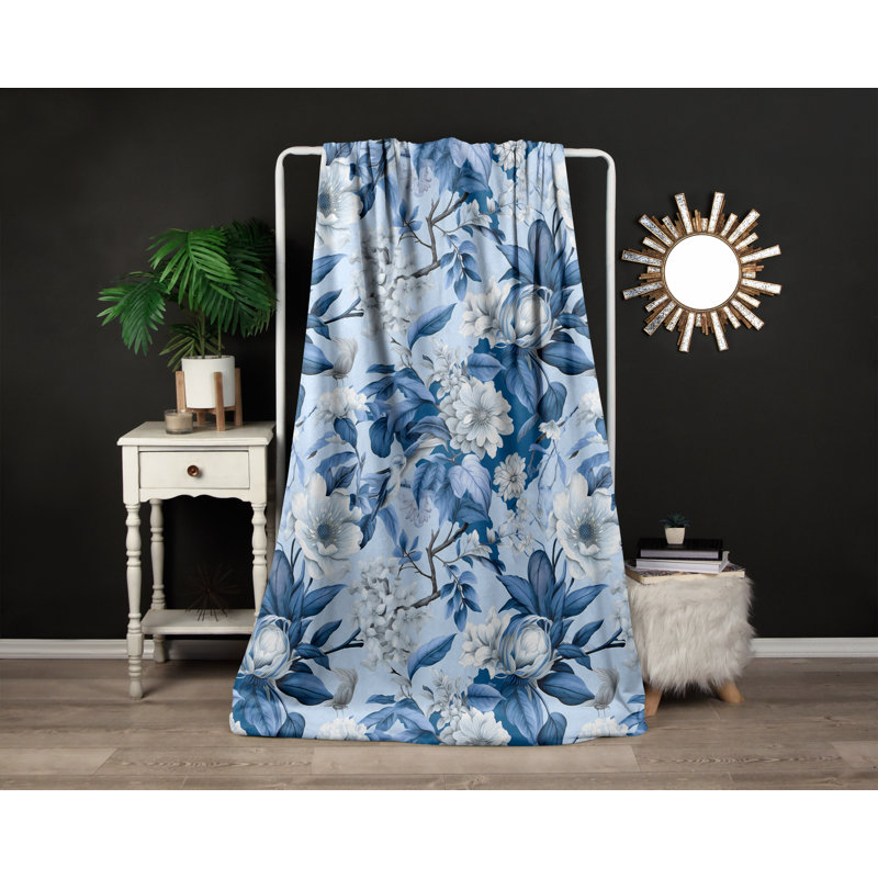 Floral Duvet Cover, King Duvet Cover + 2 King Pillowcases