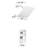 Complete Shower System with Rough in-Valve-65005162