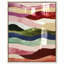 Oliver Gal Sunlit Illusions II Abstract - Hand-Applied Glass Coat Framed Canvas Art-1844314979-1844314978