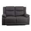 Maplewood Milan Manual Recliner Armchair - Mocha-61649164-61649165-61649161