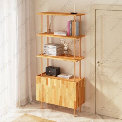 Marceille 5-Shelf Buffet And Sideboard – Large Dining Room Organizer
