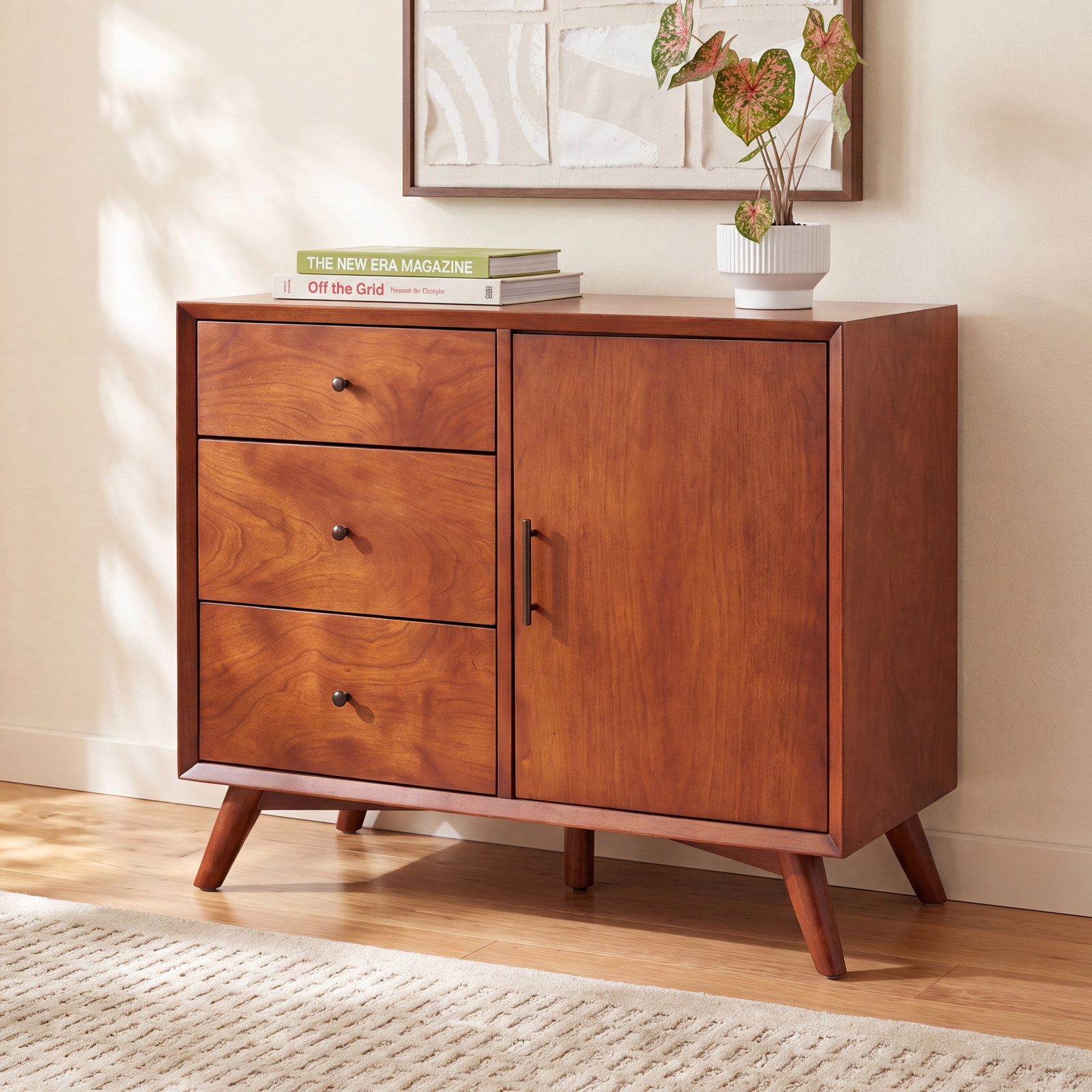 Williams Accent Cabinet, Chestnut