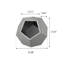 Litière pour chat 25,98 po, table d'appoint, meuble multifonctionnel en MDF-1038523879