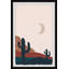 Moonlight Cactus - Single Picture Frame Painting-2102371817