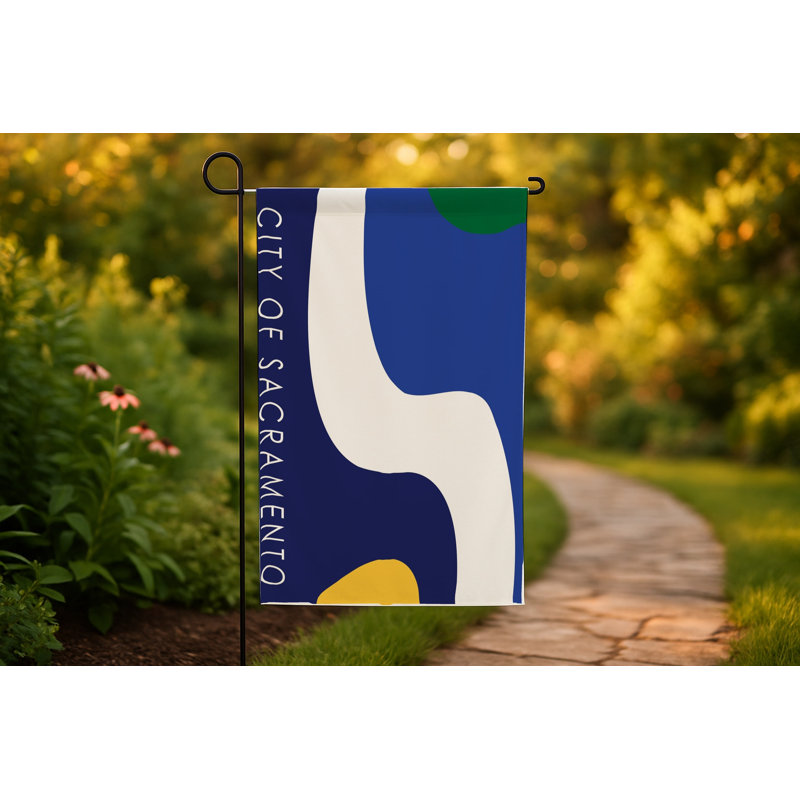 Drapeau de la ville de Sacramento — Drapeau extérieur